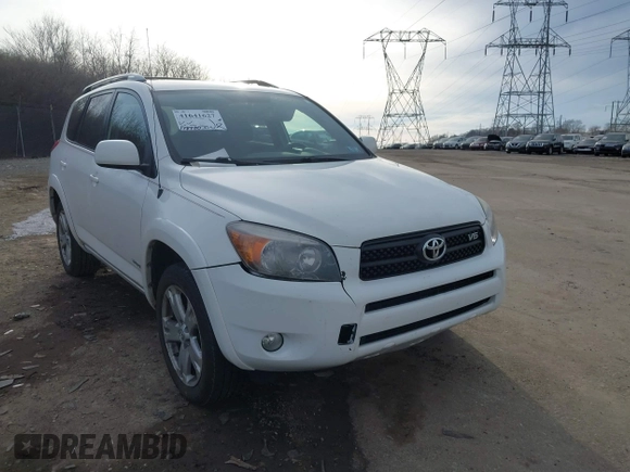 2007 Toyota RAV4 Sport with VIN JTMBK32V475015031, listed as a IAAI auction lot 41641627 with 178,980 mi miles. Bid and sale history available at carsss.com. Image 12.
