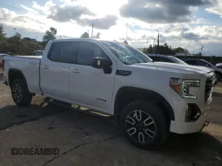 2022 GMC Sierra 1500 Limited AT4 with VIN 1GTP9EEL3NZ155410, listed as a Copart auction lot 78450424 with 34,277 mi miles and Salvage Title. Bid and sale history available at carsss.com. Image 4.
