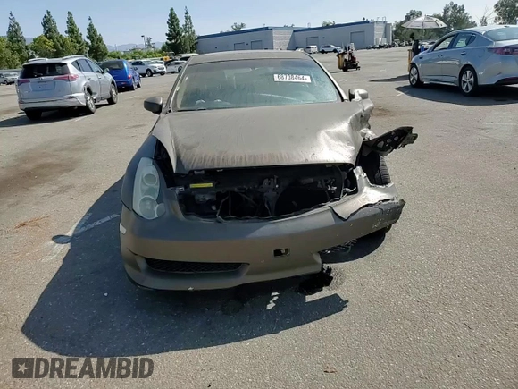 2004 Infiniti G35 Coupe w/Leather with VIN JNKCV54E44M810584, listed as a Copart auction lot 68738464 with 168,991 mi miles and Salvage Title. Bid and sale history available at carsss.com. Image 11.