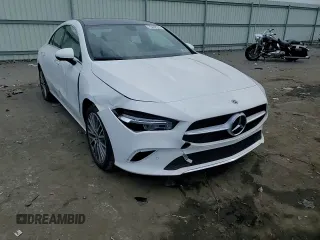 2022 Mercedes-Benz CLA 250 with VIN W1K5J4HB5NN300911, listed as a Copart auction lot 75442233 with 3,595 mi miles and . Bid and sale history available at DreamBid. Image 10.