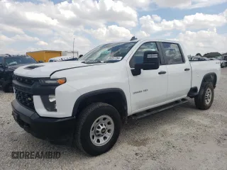 2023 Chevrolet Silverado 3500HD Work Truck with VIN 1GC4YSEY6PF175641, listed as a Copart auction lot 69237754 with 33,168 mi miles and Salvage Title. Bid and sale history available at carsss.com. Image 1.