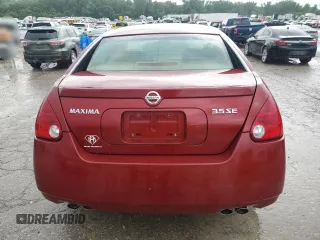 2006 Nissan Maxima SE z VIN 1N4BA41E16C850319, wystawiony jako Copart lot #59469325 z przebiegiem 92 303 mil mil oraz Czysty tytuł • Clean title. Historia ofert i sprzedaży dostępna na DreamBid. Obrazek 6.