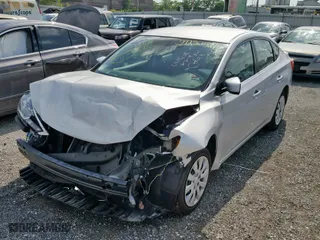 2017 Nissan Sentra SV with VIN 3N1AB7AP8HY315409, listed as a Copart auction lot 39251529 with 46,580 mi miles and Salvage Title. Bid and sale history available at carsss.com. Image 2.