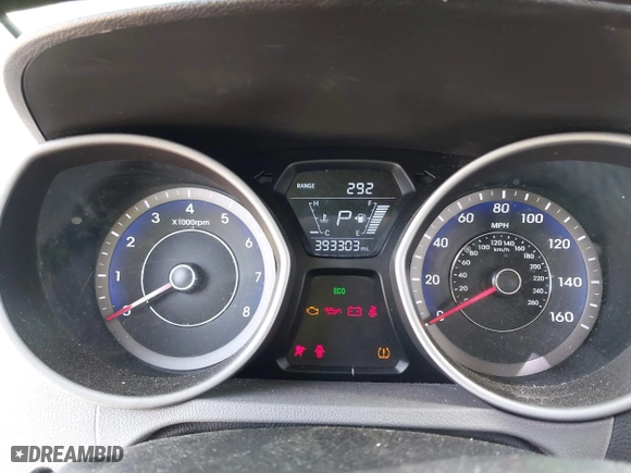 2015 Hyundai Elantra Limited with VIN KMHDH4AE4FU264511, listed as a IAAI auction lot 42060996 with 393,303 mi miles. Bid and sale history available at carsss.com. Image 7.