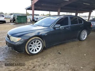 2004 BMW 7 Series with VIN WBAGL63594DP72797, listed as a Copart auction lot 49313695 with 182,785 mi miles and Salvage title. Bid and sale history available at DreamBid. Image 1.