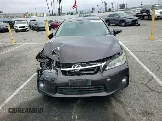 2011 Lexus CT 200h with VIN JTHKD5BHXB2016726, listed as a Copart auction lot 54628455 with 189,212 mi miles and Salvage title. Bid and sale history available at DreamBid. Image 13.