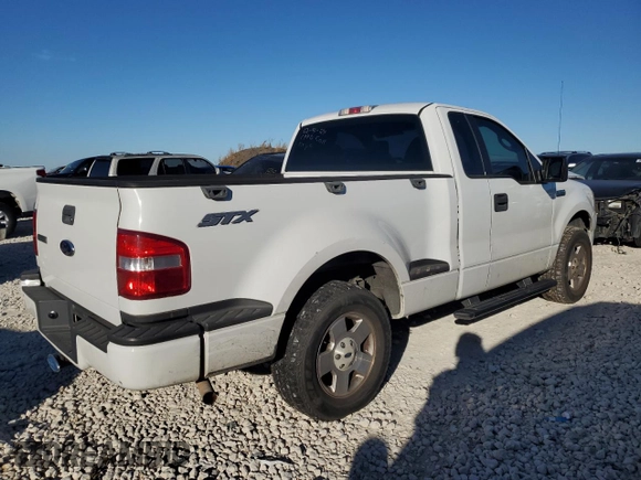 2006 Ford F-150 STX with VIN 1FTRF02W86KD93024, listed as a Copart auction lot 84327634 with 153,529 mi miles and Salvage Title. Bid and sale history available at carsss.com. Image 3.