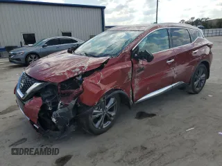 2020 Nissan Murano Platinum z VIN 5N1AZ2DJ0LN155966, wystawiony jako Copart lot #48997065 z przebiegiem 67 654 mil mil oraz Nie do naprawy • Non repairable. Historia ofert i sprzedaży dostępna na DreamBid. Obrazek 1.