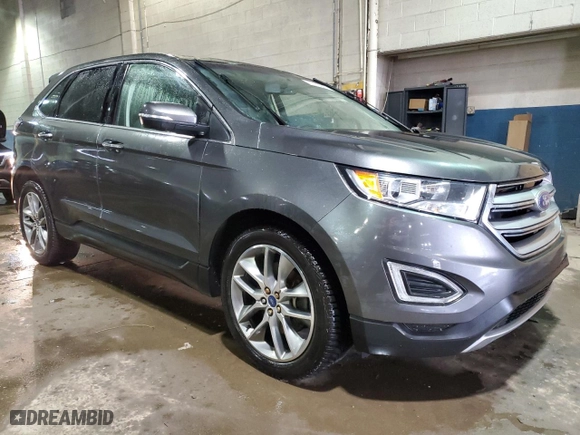 2016 Ford Edge Titanium with VIN 2FMPK4K9XGBC65184, listed as a Copart auction lot 47988585 with 136,867 mi miles and Clean Title. Bid and sale history available at carsss.com. Image 4.