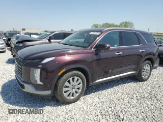 2024 Hyundai Palisade SEL z VIN KM8R2DGE1RU742130, wystawiony jako Copart lot #50302285 z przebiegiem 10 344 mil mil oraz Szkoda całkowita • Salvage title. Historia ofert i sprzedaży dostępna na DreamBid. Obrazek 1.
