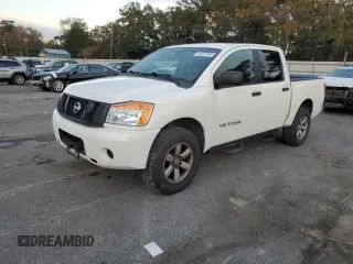 2011 Nissan Titan S with VIN 1N6AA0EJ1BN306985, listed as a Copart auction lot 85317494 with 255,492 mi miles and Salvage Title. Bid and sale history available at carsss.com. Image 1.