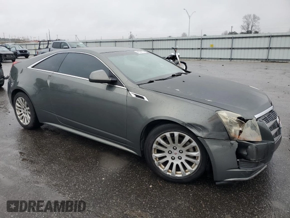 2011 Cadillac CTS with VIN 1G6DC1ED9B0135641, listed as a Copart auction lot 41564175 with 134,607 mi miles and Salvage Title. Bid and sale history available at DreamBid. Image 4.