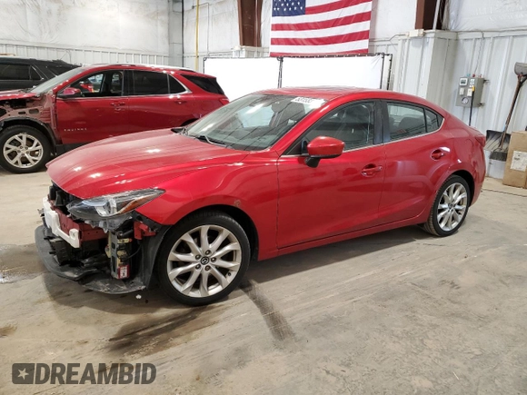 2014 Mazda 3 S Grand Touring z VIN JM1BM1W36E1186214, wystawiony jako Copart lot #53158345 z przebiegiem 126 241 mil mil oraz Czysty tytuł • Clean title. Historia ofert i sprzedaży dostępna na DreamBid. Obrazek 1.