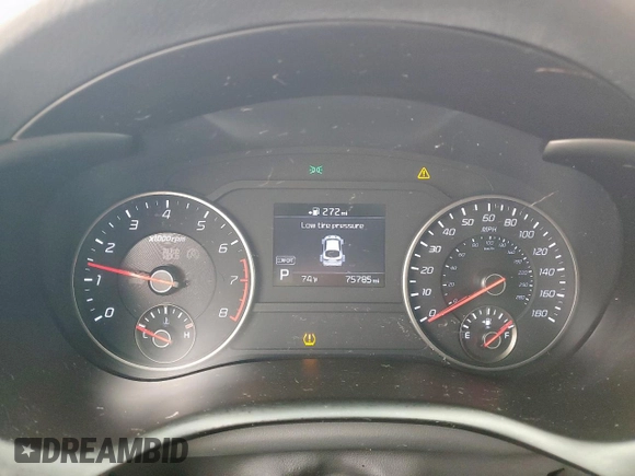 2019 Kia Stinger GT with VIN KNAE35LC9K6070562, listed as a Copart auction lot 51612275 with 75,785 mi miles and Salvage Title. Bid and sale history available at DreamBid. Image 11.