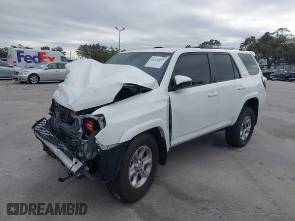 2021 Toyota 4Runner SR5 with VIN JTEEU5JR4M5231007, listed as a IAAI auction lot 41376077 with 74,973 mi miles and . Bid and sale history available at DreamBid. Image 18.