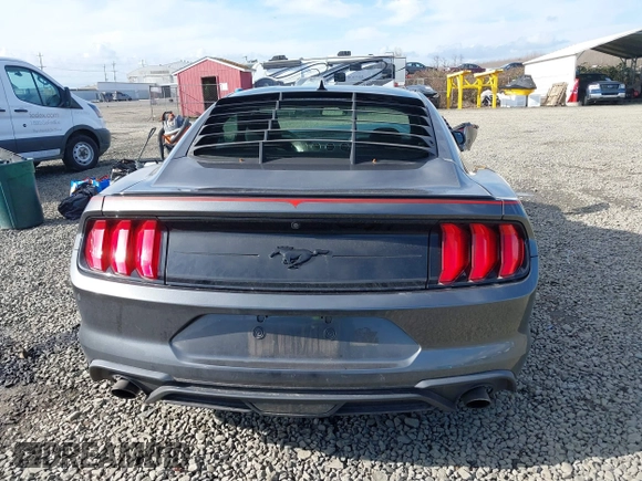 2020 Ford Mustang EcoBoost with VIN 1FA6P8TH7L5159973, listed as a IAAI auction lot 41691692 with 62,365 mi miles. Bid and sale history available at carsss.com. Image 17.