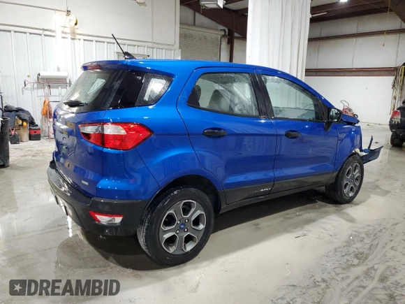 2020 Ford EcoSport S with VIN MAJ3S2FE1LC348968, listed as a Copart auction lot 54856325 with 47,112 mi miles and Salvage Title. Bid and sale history available at DreamBid. Image 3.