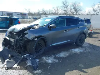 2023 Nissan Murano SV z VIN 5N1AZ2BS8PC134568, wystawiony jako IAAI lot #41950221 z przebiegiem 27 252 mil mil oraz . Historia ofert i sprzedaży dostępna na DreamBid. Obrazek 2.