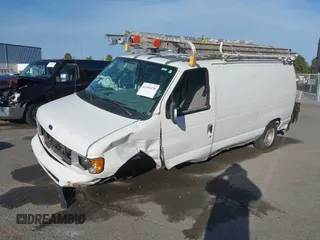 2000 Ford Econoline Cargo with VIN 1FTRE1427YHA09155, listed as a IAAI auction lot 41544236 with 32,275 mi miles. Bid and sale history available at carsss.com. Image 16.