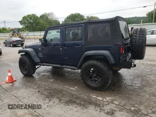 2013 Jeep Wrangler Unlimited Sport с VIN 1C4BJWDGXDL521666, выставлен на аукционе Copart как лот 57277255 с пробегом 158 793 миль миль и Списание • Salvage title. История ставок и продаж доступна на DreamBid. Изображение 2.