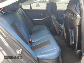 2023 BMW M3 Competition xDrive z VIN WBS43AY08PFP39992, wystawiony jako Copart lot #58658385 z przebiegiem 16 839 mil mil oraz Szkoda całkowita • Salvage title. Historia ofert i sprzedaży dostępna na DreamBid. Obrazek 10.