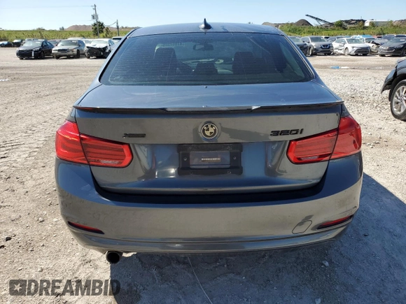 2016 BMW 3 Series 320i xDrive with VIN WBA8E5G58GNT93775, listed as a Copart auction lot 47882395 with 81,974 mi miles and Salvage Title. Bid and sale history available at carsss.com. Image 6.