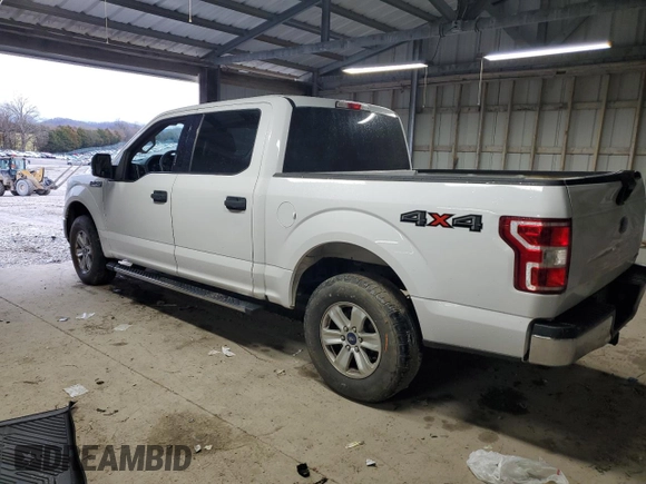 2018 Ford F-150 XL with VIN 1FTEW1EP4JKC94685, listed as a Copart auction lot 48005095 with Not provided miles and Salvage title. Bid and sale history available at DreamBid. Image 2.