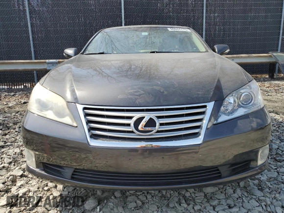 2012 Lexus ES with VIN JTHBK1EG7C2504440, listed as a Copart auction lot 50044775 with 255,978 mi miles and Salvage Title. Bid and sale history available at carsss.com. Image 5.