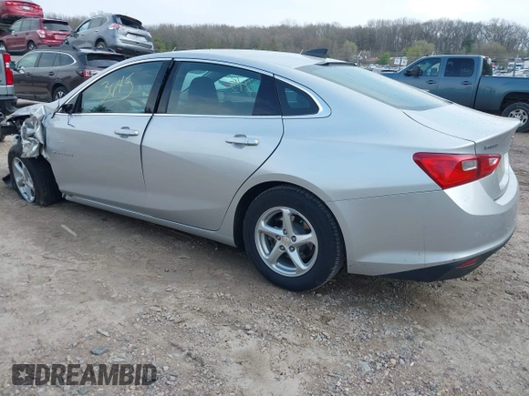 2017 Chevrolet Malibu LS with VIN 1G1ZB5ST6HF185002, listed as a IAAI auction lot 42133645 with 65,353 mi miles and . Bid and sale history available at DreamBid. Image 3.