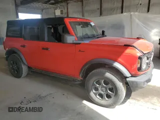 2021 Ford Bronco с VIN 1FMDE5BH5MLB06205, выставлен на аукционе Copart как лот 56503275 с пробегом 45 287 миль миль и Списание • Salvage title. История ставок и продаж доступна на DreamBid. Изображение 4.