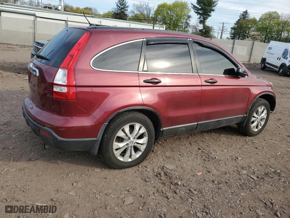 2008 Honda CR-V EX with VIN 5J6RE48568L002503, listed as a Copart auction lot 53739335 with 160,980 mi miles and Salvage Title. Bid and sale history available at carsss.com. Image 3.