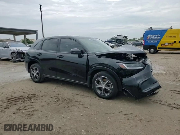 2023 Honda HR-V EX-L with VIN 3CZRZ1H75PM721050, listed as a Copart auction lot 63394005 with 28,218 mi miles and Non repairable. Bid and sale history available at DreamBid. Image 14.