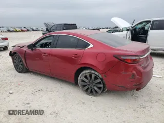 2018 Mazda Mazda6 Touring with VIN JM1GL1VM0J1315691, listed as a Copart auction lot 51762115 with 80,100 mi miles and Salvage Title. Bid and sale history available at carsss.com. Image 2.