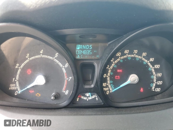 2018 Ford Fiesta S with VIN 3FADP4AJ7JM111807, listed as a Copart auction lot 59946425 with 84,835 mi miles and Non repairable. Bid and sale history available at DreamBid. Image 9.