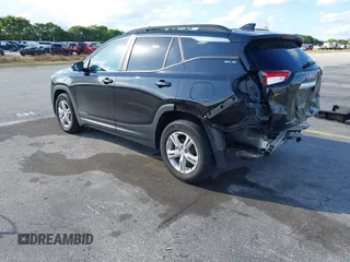 2022 GMC Terrain SLE with VIN 3GKALMEV9NL123172, listed as a IAAI auction lot 41674922 with 25,671 mi miles. Bid and sale history available at carsss.com. Image 3.