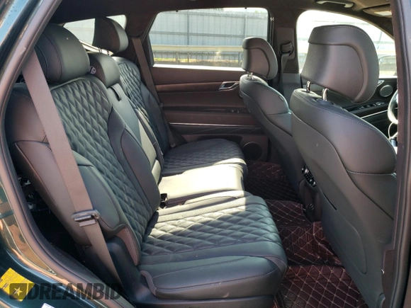 2021 Genesis GV80 with VIN KMUHCESC6MU073951, listed as a Copart auction lot 63617215 with 42,510 mi miles and Salvage title. Bid and sale history available at DreamBid. Image 11.