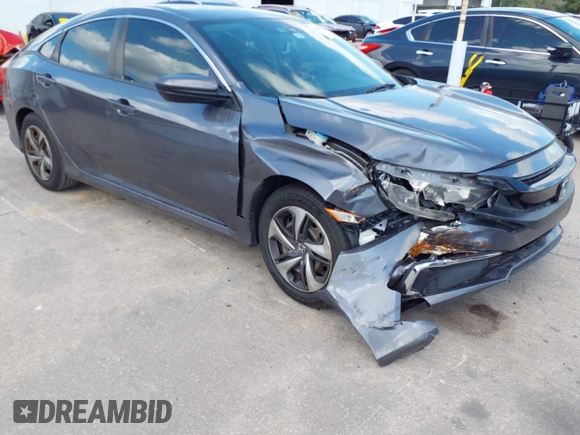 2020 Honda Civic LX with VIN 2HGFC2F65LH575320, listed as a IAAI auction lot 42009564 with Not Provided miles and . Bid and sale history available at DreamBid. Image 1.