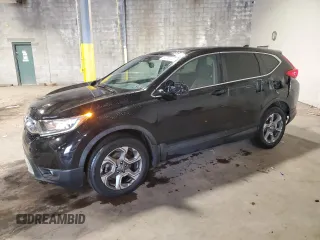 2017 Honda CR-V EX-L with VIN 2HKRW2H80HH658234, listed as a Copart auction lot 54059045 with 59,810 mi miles and Salvage Title. Bid and sale history available at carsss.com. Image 1.