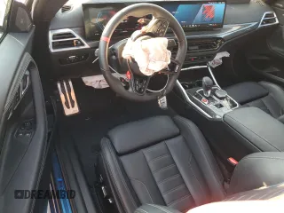 2025 BMW M2 with VIN 3MF23DM03S8E95026, listed as a Copart auction lot 42879435 with 6,399 mi miles and Salvage Title. Bid and sale history available at carsss.com. Image 8.