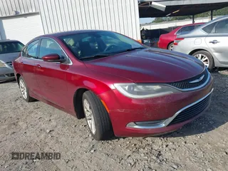 2015 Chrysler 200 Limited z VIN 1C3CCCAB0FN535755, wystawiony jako IAAI lot #42240219 z przebiegiem 319 693 mil mil oraz . Historia ofert i sprzedaży dostępna na DreamBid. Obrazek 1.