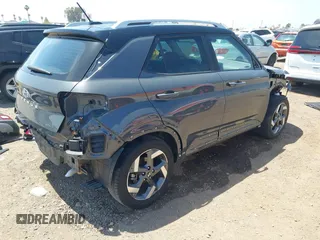 2023 Hyundai Venue SEL with VIN KMHRC8A30PU261651, listed as a IAAI auction lot 42300142 with 23,698 mi miles and . Bid and sale history available at DreamBid. Image 4.