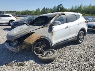 2018 Hyundai Santa Fe 2.4L z VIN 5XYZT3LB1JG511564, wystawiony jako Copart lot #52406215 z przebiegiem Nie podano mil oraz Czysty tytuł • Clean title. Historia ofert i sprzedaży dostępna na DreamBid. Obrazek 1.