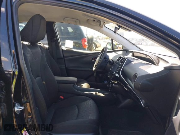 2021 Toyota Prius L Eco with VIN JTDKAMFU6M3135799, listed as a IAAI auction lot 42064241 with 77,120 mi miles and . Bid and sale history available at DreamBid. Image 5.