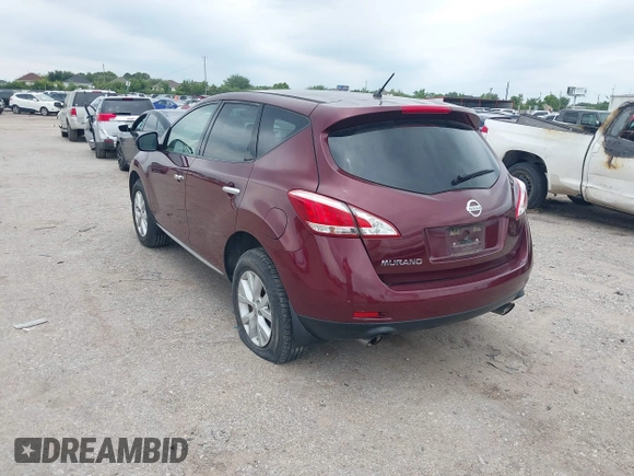 2011 Nissan Murano LE with VIN JN8AZ1MU7BW061721, listed as a IAAI auction lot 42185054 with 134,960 mi miles and . Bid and sale history available at DreamBid. Image 3.
