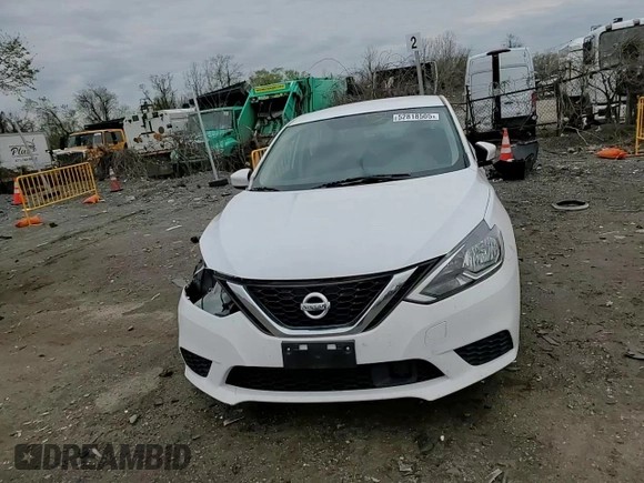 2019 Nissan Sentra S with VIN 3N1AB7AP1KY344824, listed as a Copart auction lot 52818505 with 81,651 mi miles and Salvage title. Bid and sale history available at DreamBid. Image 11.