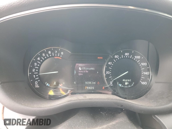 2019 Lincoln MKC Select with VIN 5LMCJ2D90KUL25654, listed as a Copart auction lot 56461185 with 56,296 mi miles and Salvage title. Bid and sale history available at DreamBid. Image 9.