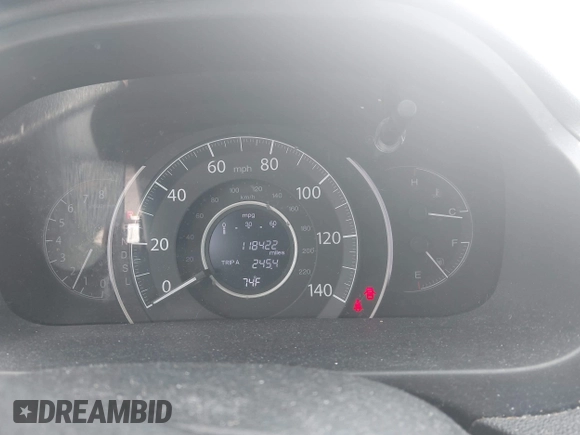 2016 Honda CR-V EX with VIN 2HKRM4H57GH652890, listed as a IAAI auction lot 42106880 with 118,422 mi miles and . Bid and sale history available at DreamBid. Image 7.