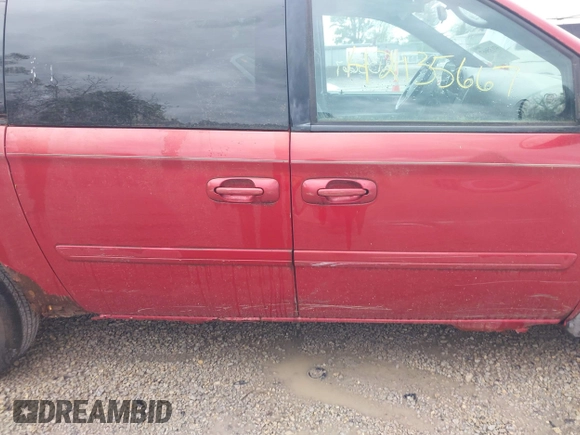 2005 Dodge Caravan SXT with VIN 2D4GP44L35R127086, listed as a IAAI auction lot 42135667 with 78,262 mi miles and . Bid and sale history available at carsss.com. Image 13.