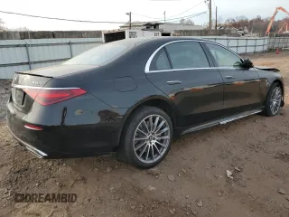 2024 Mercedes-Benz S 580 z VIN W1K6G7GB8RA270094, wystawiony jako Copart lot #78233864 z przebiegiem 3 565 mil mil oraz Szkoda całkowita • Salvage title. Historia ofert i sprzedaży dostępna na DreamBid. Obrazek 3.