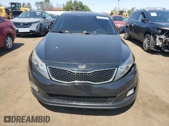 2015 Kia Optima LX with VIN 5XXGM4A7XFG441034, listed as a Copart auction lot 54549995 with Not Provided miles and Clean Title. Bid and sale history available at carsss.com. Image 5.